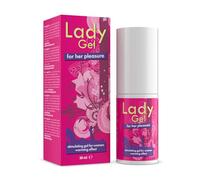 INTIMATELINE | Lady Gel - Gel Estimulante para Clítoris y Vagina, Estimula el Flujo Sanguíneo y Mejora la Sensibilidad, 30 ml
