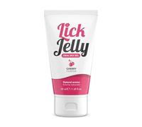 INTIMATELINE | Lick Jelly Gel Lubricante Comestible Cereza 50 ml | A base de agua, no graso y que no mancha