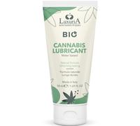 INTIMATELINE | Luxuria BIO - Lubricante de Cannabis, Gel Lubricante Orgánico a Base de Agua con Extracto de Semilla de Cáñamo, Propiedades Calmantes e Hidratantes, 50 ml