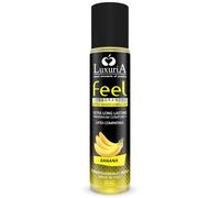 INTIMATELINE Luxuria Feel Lubricante Base Agua Plátano 60 ML - Experiencia Sensorial Con Fragancia Agradable