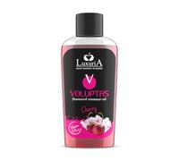 INTIMATELINE | Voluptas Cereza Gel de Masaje Comestible 100ml | Gel estimulante con efecto cálido, hidratante y suavizante, sabor Cereza