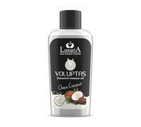 INTIMATELINE | Voluptas Coconut & Cream Gel de Masaje Comestible 100ml | Gel estimulante con efecto cálido, hidratante y suavizante, sabor Coco