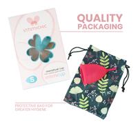 INTIMICHIC Copa Menstrual Talla S - Silicona Médica Reutilizable Para Comodidad Diaria