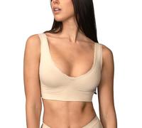 Intimidea - Sujetador Modelador de Encaje Extra Confort sin Costuras (Nude, XXL)