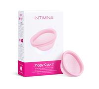 INTIMINA Ziggy Cup 2: Disco Menstrual Ultrafino Reutilizable con Diseño Extraplano, Copa Menstrual Reutilizable, (Tamaño A)