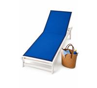 Intimitaly Sommaruga Toalla de Playa de Microfibra 90x180 cm, Secado Rápido, Antiarena, Bicolor con Borde en Contraste, Ligera, para Mar, Piscina y Viaje (Azul Claro-Azul)