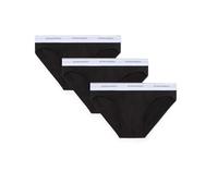 DSQUARED2 Slip 3-Pack Brief DCX300060 (IT, Testo, S, Regular, Regular, 001- Negro)