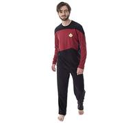 INTIMO Star Trek Next Generation - Conjunto de picard para hombre, uniforme de picard, ropa de dormir raglán y pantalones, Picard, XL