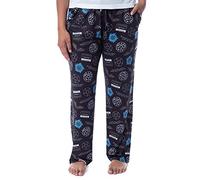 INTIMO Supernatural Womens' Join The Hunt Anti-Possession Castiel Logos Pajama Pants (XL) Black