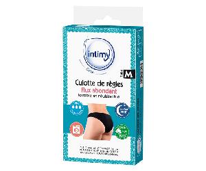 Intimy Braguitas para el Periodo Flujo Abundate Talla M 1 Unidad