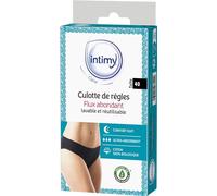 INTIMY CARE - Bragas de reglas talla 40 - Flujo abundante - Tejido en contacto con la piel compuesto de 95% algodón orgánico - Comodidad diaria y libertad de movimiento - Lavable y reutilizable