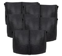 INTIRILIFE 5X Bolsa de plantación de Tejido Polar 113 litros -30 galones 60 x 40cm - Maceta con Asas de Transporte para jardín, Invernadero - Bolsa de plantación Bolsa de plantación Bolsa de Patatas