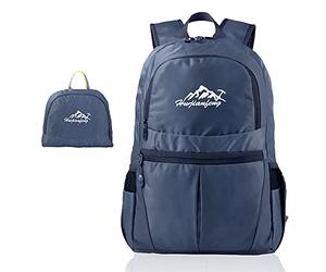 INTIRILIFE Mochila Plegable Ultraligera - Mochila de Senderismo Unisex 36L Impermeable - Mochila al Aire Libre para Acampar, Hacer Senderismo, Viajar, Escalar y Mucho más