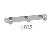 INTIRILIFE Perchero de Acero Inoxidable Modell A - 3 Ganco - Perchero de Pared Perchero con Gancho de Pared en 5 diseños Diferentes