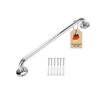 INTIRILIFE Toallero Acero Inoxidable Pulido Espejo - Longitud 40cm y 19mm de diámetro de Varilla para taladrar - toallero toallero baño Sauna Cocina, Montaje en Pared