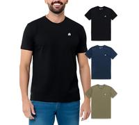 INTO The Am Camiseta de Manga Corta para Hombre con Logotipo, Cuello Redondo, Suave, Ajustada, Tallas S-4XL, X-Large