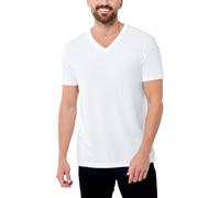 INTO THE AM Camisetas con cuello en V para hombre, tallas S a 2XL, Sin marca, color blanco, XX-Large