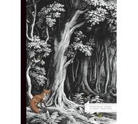 Into the Forest Bullet Journal: 8.5"x11", 110 Pages with 5mm Grey Dots for Creating Your Custom Note Taking System