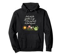 Into The Garden I Go For Mind & Soul, Jardinero Acogedor y cálido Sudadera con Capucha