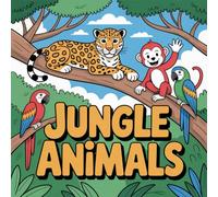 Into the Wild Jungle: 100 Animal Coloring Designs: Relax with exotic creatures, tropical plants, and vibrant scenery.