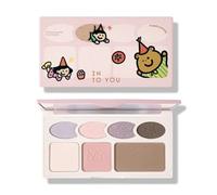 INTO YOU - Pastoral Garden Face Palette TUNEE GOODS Edition - 2 Types #C02 Cool Mist Purple - 9g