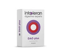 Intoleran DAO Plus - Enzima Digestiva Diamino Oxidasa 30.000 HDU con Quercetina y Vitamina C - Suplemento para Intolerancia a la Histamina y Digestión - 50 Cápsulas