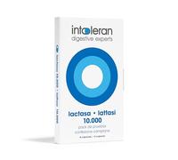Intoleran lactasa 10.000 Enzimas Digestivas pack de pruebas - 6 Cápsulas | Enzima Lactasa para ayudar en la digestión de la Lactosa y la intolerancia a la lactosa | Alta concentración | Vegano
