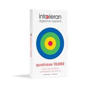 Intoleran Quatrase Forte (10.000) Enzimas Digestivas pack de pruebas - 6 cápsulas | Mezcla de enzimas altamente dosificada para FODMAP's | Ayuda en la digestión de Lactosa y Carbohidratos complejos*