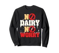 Intolerancia A La Lactosa No Dairy No Worry Sudadera