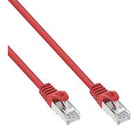 Intos 72502R - Cable de conexión S-FTP (Cat. 5e, 2 m), Color Rojo