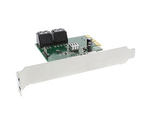 INTOS ELECTRONIC AG Inline - Controlador de Almacenamiento (Raid) - SATA 6Gb/s - PCIe 2.0 x2