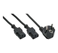 InLine 16653 - Cable (Macho/Hembra, 1,8m, Negro)
