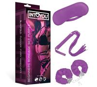 Intoyou Bdsm Line Set de Bondage para Principiantes 3 Piezas Púrpura 200 g