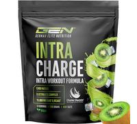 Intra Charge Workout Drink 1,2 kg - Complejo altamente dosificado con Cluster Dextrin®, 9 aminoácidos esenciales (EAA) y BCAA, L-glutamina, L-glicina, taurina, matriz de electrolitos - vegano (Kiwi)