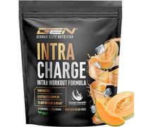 Intra Charge Workout Drink 1,2 kg - Complejo con Cluster Dextrin®, 9 aminoácidos esenciales (EAA) y BCAA, L-glutamina, L-glicina, taurina, matriz de electrolitos - vegano (Honeydew melon)