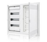 Intratec Caja de fusibles y distribuidor de comunicaciones 36+6 módulos | Distribuidor combinado 2 en 1 para empotrar IP30