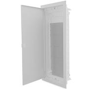 Intratec distribuidor de comunicación empotrado, IP40 - Distribuidor multimedia para hogar completamente conectado, serie DIXBOX-XT, armario para sistemas multimedia, 842 x 346 x 92 mm, blanco