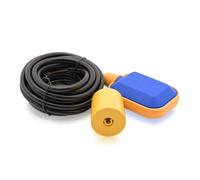 Intratec Interruptor de Flotador 5m 250V 16A IP68 - Control Automático de Nivel de Agua para Bombas de Agua, Tanques y Bombas Sumergibles - Detector de Agua con Instalación Fácil - 3x1mm²