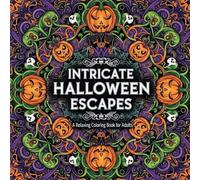 Intricate Halloween Escapes: A Relaxing Coloring Book For Adults: 25 Spooky Mandalas and Intricate Halloween Patterns for Relaxation, Stress Relief, and Fun Coloring for Adults.