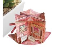Intricate Hobby Collectible, kit en miniatura de bricolaje, resina de alta precisión de 0.98 x 0.75 pulgadas con figuras pequeñas detalladas, modelo de exhibición a escala, artesanía artesanal con