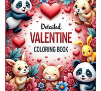 Intricate Valentine Animals: A Beautifully Detailed Coloring Book for Teens and Adults: 50 Unique Animal Designs Celebrating Love on Single-Sided Pages for Creative Relaxation