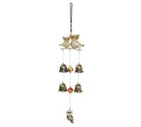 IntricFor ate Owl Wind Chime For a Stunning GFor arden OrnFor ament thFor at Emits RelFor axing Sonidos