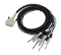 Intro Multicore D-Sub/jack sim. 8 compartimentos, conector Rean, 3,0m