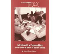 Introducció a l'etnopoètica: Teoria i formes del folklore en la cultura catalana: 3 (Antines)