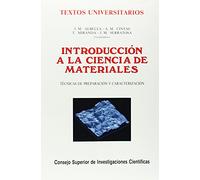 Introducción a la ciencia de materiales: Técnicas de preparación y caracterización: 20 (Textos Universitarios)