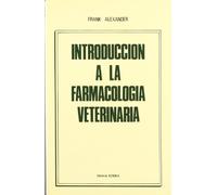 Introducción a la farmacología veterinaria (SIN COLECCION)