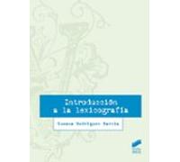 Introduccion A La Lexicografia