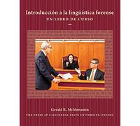 Introducción a la lingüística forense: Un libro de curso