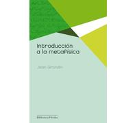 Introducción a la metafísica (Biblioteca Herder)