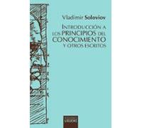 Introducción A Los Principios Del Conocimiento Y Otros Escritos